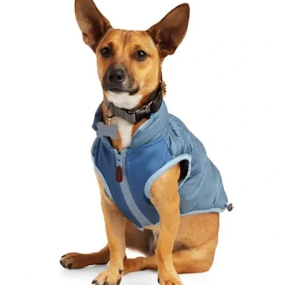M) Reddy Puffer Dog Vest NWT (BLUE)